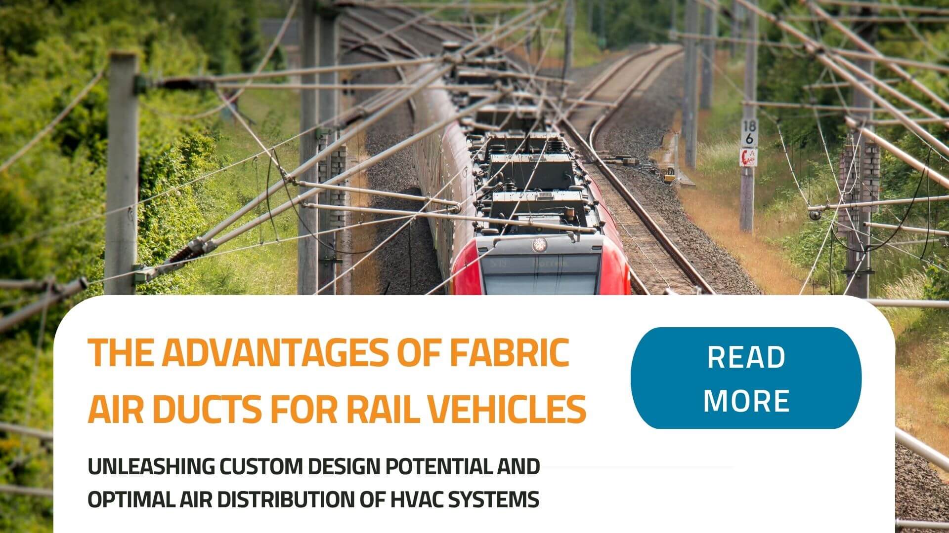 The Advantages of Fabric Air Ducts for Rail Vehicles: Unleashing Custom Design Potential and Optimal Air Distribution