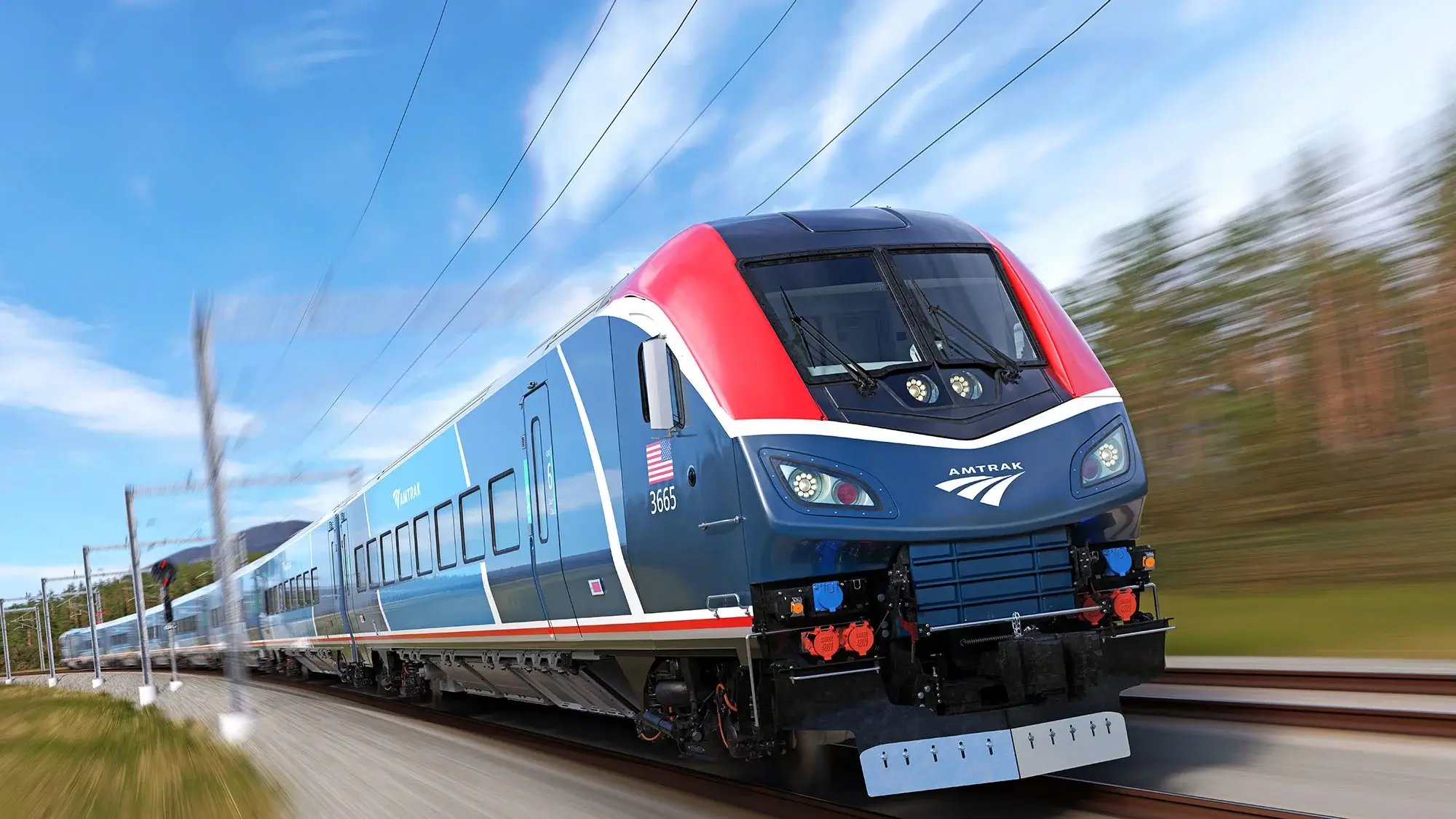 Siemens Mobility Train Amtrak ITC